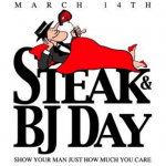 steak and blow job day