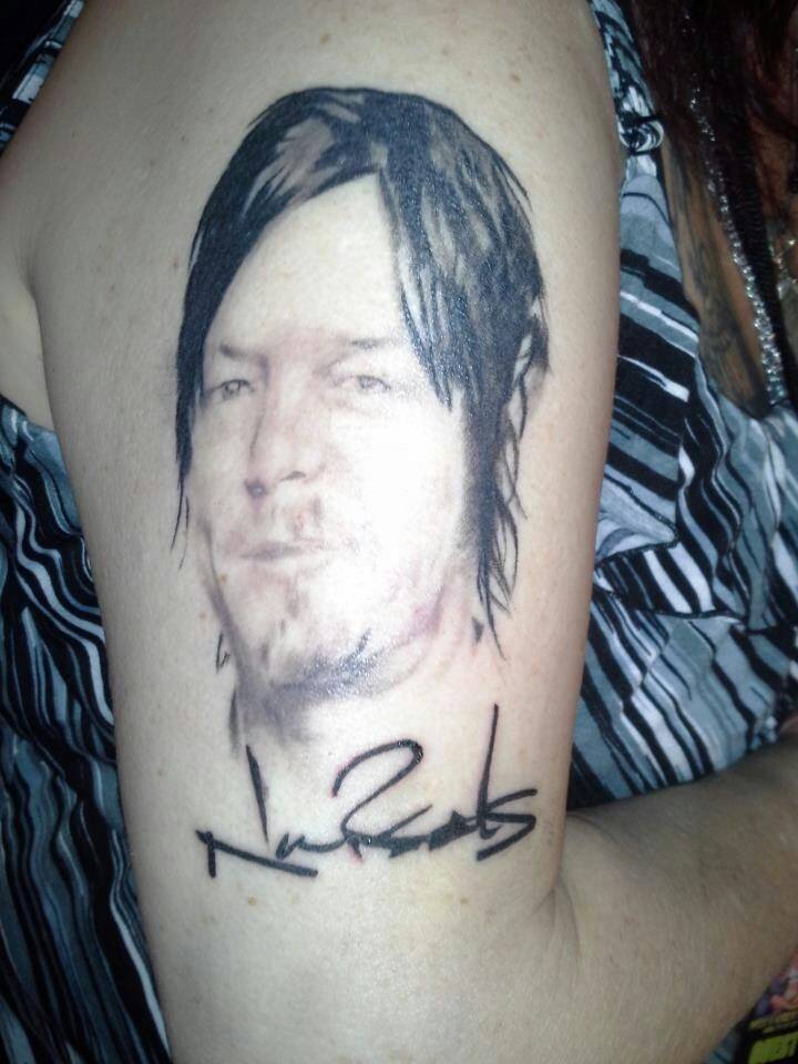 Norman Reedus Tattoos Boondock Saints 0887