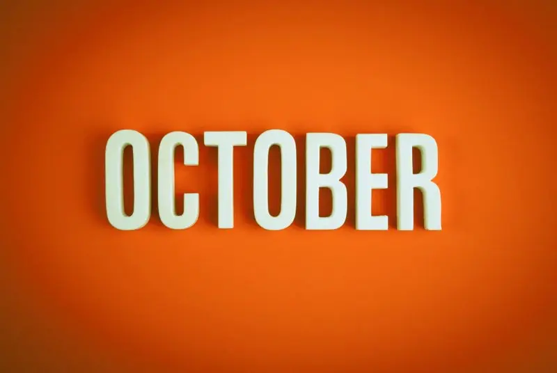 fun facts about october, october fun facts, trivia about october, october facts, facts for october, facts of october